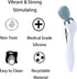 Handheld Cordless Personal Wand Massager, Muscle Massager for Neck Back Shoulder Waist Leg Feet, Portable Full Body