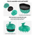 Silicone Body Scrubber & Scalp Massager, Long Handle Back Brush for Shower and Exfoliating