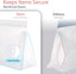 PACKISM Leak Proof Clear Toiletry Bag, TSA Approved with Reinforced Seams, Reusable Clear Travel Bags for Toiletries