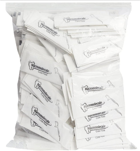 450 Count Dental Floss Picks, Individually Wrapped Unflavored Floss, Travel Dental Flossers, Disposable Dental Picks