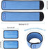 Cold Therapy Wrap with 2 Packs & 2 Sleeves - Reusable Gel Ice Packs for Foot, Wrist, Ankle Pain Relief, Blue