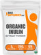 BulkSupplements.com Organic Inulin Extract Powder - 250g - Gluten Free Fiber Supplement