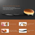 Yoseng Oval Makeup Brushes Set, 10 Pcs Professional Toothbrush Foundation, Contour, Concealer, Eyeliner Brushes with