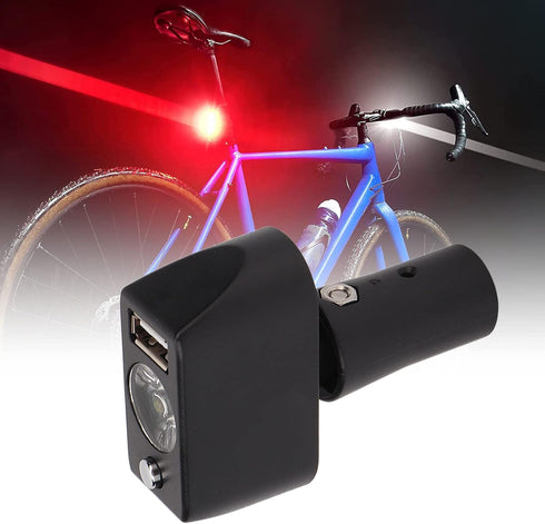 LEEZAD 3 LED Light for Electric Wheelchairs, Pin XLR Head High Brightness Adjustable Angle USB Electric Wheelchair