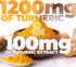 Turmeric Curcumin with Black Pepper Extract & Organic Turmeric, 60 Curcuma Capsules for Joint Support