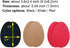 Unikstep 5 Pairs Shoe Sole Anti Slip Grips, Non Skid Self Adhesive Rubber Pads for Shoe Bottom and Heel