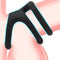 Jongait Triple Penis Ring for Men - Black Silicone Cock Ring for Harder