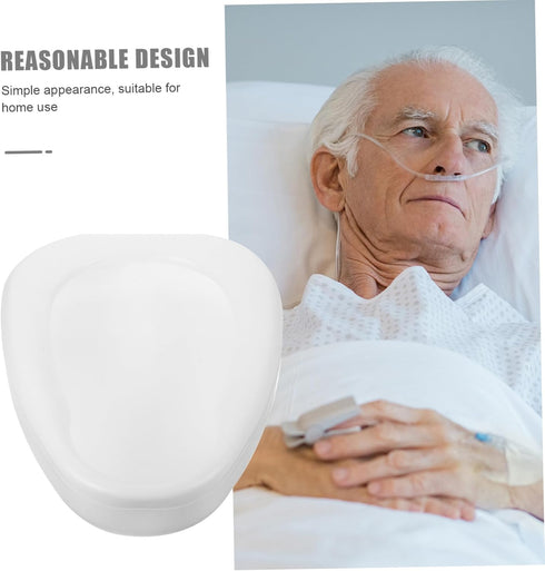 Heavy Duty Bedpan for Elderly Plastic Bed for Bedridden Patients Comfortable and Design for Men and Women Easy Clean