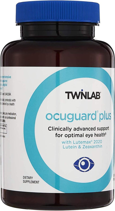 Twinlab Ocuguard Plus, Eye Supplement with Zinc, Vitamin A, C, D, 60 Veggie Capsules