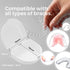 Invisalign-Compatible Retainer Case with Vent Holes - White