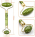 LadyCent Slimming Massage-1pc Facial Massage Roller Guasha Board, Double Heads Jade Stone Face Eye Lift Body Skin