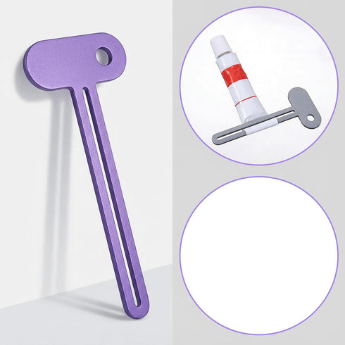 Ymapinc 5Pcs Metal Toothpaste Squeezer Tool, Tube Roller Squeezer for All Tubes, Toothpaste, Hand Cream, Cosmetics
