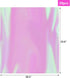 Bskifnn 20pcs Clear Cellophane Wrap Paper Rainbow Color for Gift Candy Package, Flower Wrapping 20.5" x 23.6"