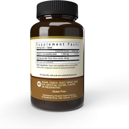 Vitamin C TAB 1000MG R/H T/R WMILL Size: 60