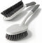 SSINBOANGI 2 Pack Heavy Duty Scrub Brush Set with Hard Bristle, Cleaning Brush