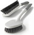 SSINBOANGI 2 Pack Heavy Duty Scrub Brush Set with Hard Bristle, Cleaning Brush