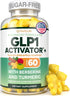 Purify Life GLP-1 Support Gummies Sugar-Free Appetite & Craving Control Supplement with Berberine, Cinnamon,