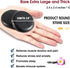 Massage Stones Essential Hot Stones for Massage, 6 Medium Hot Rocks Massage Kit for Relaxation and Pain Relief