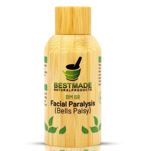 Facial Paralysis Natural Remedy, Helps with Bell's Palsy, Facial Dropping, Tearing Eyes, Loss of Taste, BM68 Pellets