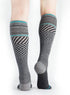 ja vie JAVIE 76% Merino Wool Compression Socks 15-20mmHg Seamless Toe for Men & Women