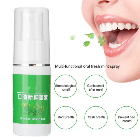 Oral Breath Spray, Fresh Mouth Spray for Bad Breath, Oral Odor Halitosis Spray, Mouthwash