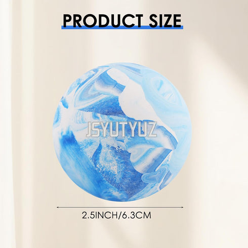 JSYUTYUZ Lacrosse Massage Balls for Myofascial Release, SGS Certification, Massage Deep Tissue for Shoulder and Back