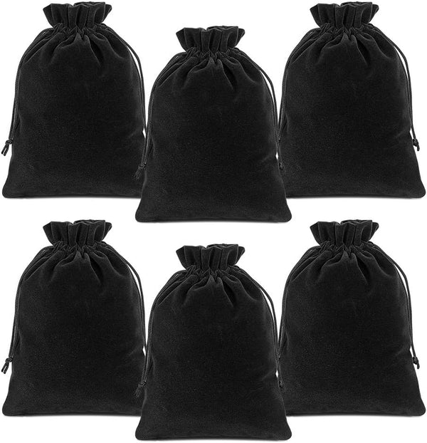 Lucky Monet Velvet Drawstring Bags, 25/50/100PCS Jewelry Pouches for Christmas, Birthday, Wedding Favors