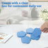 50-Count Facial Sponges, Compressed Natural Cleansing Sponges, Cute Flower Shape, Exfoliating & Reusable, Best Makeup