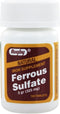 Rugby Ferrous Sulfate 325 mg | 100 Tablets
