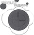 Soft Felt Plate Protectors, Set of 30 with 2 Different Sizes, Dish Protectors Pads for Cookware Storage