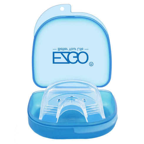 EZGO Teeth Whitening Trays Silicone, Works with Tooth Whitening Light, BPA Free Mouth Guard