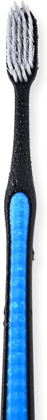 ADA Activated Charcoal Toothbrush 5 Pack, Extra Soft Ultrafine Bamboo Bristles, Natural Whitening, Multicolor
