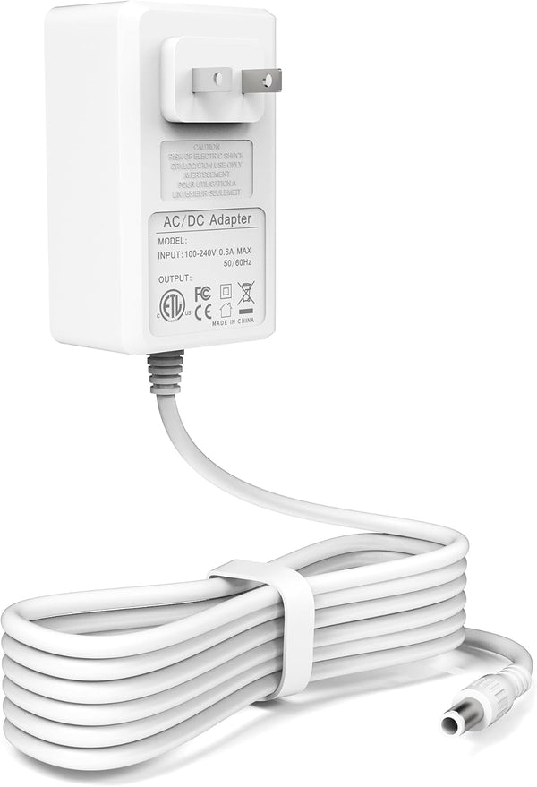 Charger Replacement for Hatch Restore 2 Sunrise Alarm Clock, White AC Adapter 5.9FT Power Cord