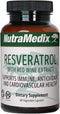 NutraMedix Resveratrol Capsules - Bioavailable Antioxidants Supplement from Red Wine Extract + Grape Skins | 200mg