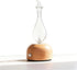 TERBRACO Waterless Essential Oil Diffuser - Electric Wood Glass Ultrasonic Fragrance Aromatherapy Scent Aroma Diffuser