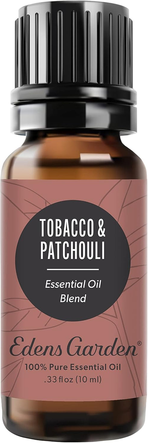 Edens Garden Tobacco Patchouli Essential Oil Blend - 100% Pure Premium Grade, Natural Aromatherapy, 10 ml (.33 fl oz)