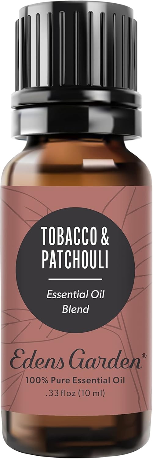 Edens Garden Tobacco Patchouli Essential Oil Blend - 100% Pure Premium Grade, Natural Aromatherapy, 10 ml (.33 fl oz)