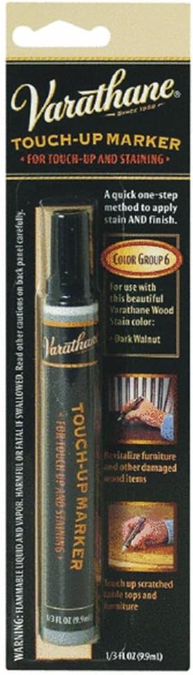 Varathane Wood Stain Touch-Up Marker, 2.4 oz, Red Oak/Red Chestnut/Red Mahogany