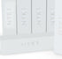 White Nail Buffer Sanding Block, Pack of 10, Professional Salon Quality Grit for Nails