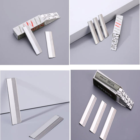 Single Edge Razor Blades, 60PCS Stainless Steel Eyebrow Razor Blade Replacement