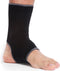NEOTech Care Ankle Support Sleeve, Open Heel, Medium Compression, Black, for Men, Women, Kids