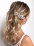Latious Silver Bride Wedding Hair Comb, Crystal Bridal Side Comb, Rhinestone Hair Accessories