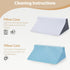 Wedge Pillow for Sleeping, Side Sleeper Body Back Positioners for Back Pain, Preventing Bedsores, After Surgery