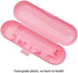 Nincha Plastic Electric Toothbrush Travel Case for Oral-B Pro Series, 2 Packs (Green & Pink)