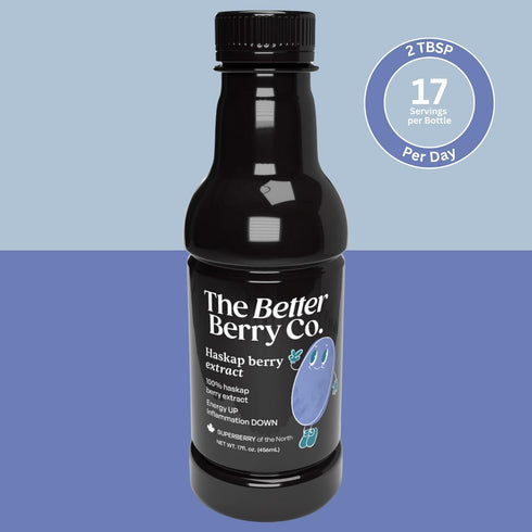 Inflammation? 100% 12 17 oz Inflammati Got Get Haskap | Pressed Haskap Berry Juice | Naturally Delicious | Nothing