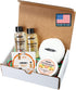 CLARK'S Cutting Board Care Kit, Includes Wood Oil, Soap, Wax, and Buffing Pad, Food Grade Mineral Oil Gift Set