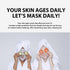 Lululun 32pc Facial Sheet Mask - Hydrating and Moisturizing Face Mask Pack Set from Japan, PRECIOUS RED