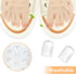 30Pcs Silicone Toe Protectors, Breathable Gel Anti-Friction Toe Caps Guards for Men Women, Soft Clear Toe Sleeves for