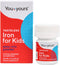 Tasteless Iron for Kids & Toddlers - 4-Month Supply, No Sweeteners or Preservatives, Pure Flavorless Supplement