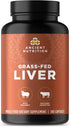 Organ Supplements by Ancient Nutrition, Grass-Fed Wild Organ Complex Capsules, 180 Ct for Healthy Blood and Gut
